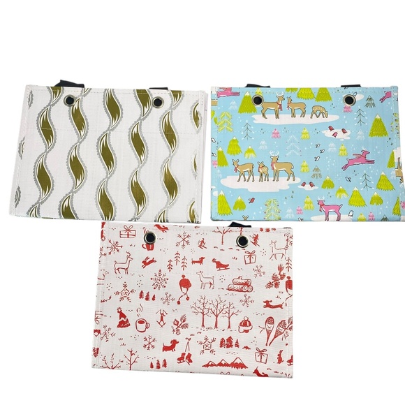 SCOUT Mixed Pattern Small Size Gift Bag Set (Set of 3) - Picture 2 of 9